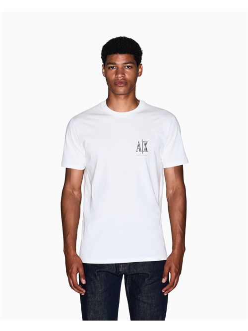 T-Shirt Regular Fit in Jersey di Cotone ARMANI EXCHANGE | XM000365AF12308/U0009